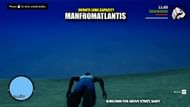 A life aquatic with Carl Johnson (Image via EJrM FILMS/YouTube)